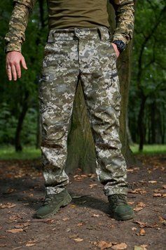 Штани Soft Shell Military піксель ЗСУ розмір S M-40 фото