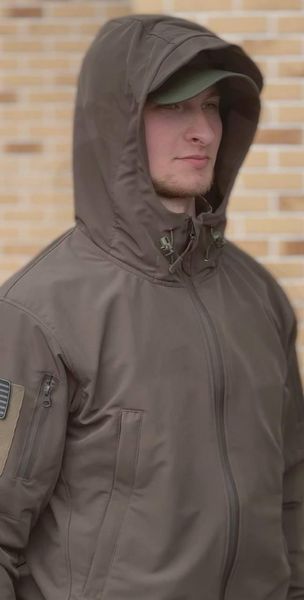 Куртка Софтшел олива літо MILITARY розмір S 00480-S фото