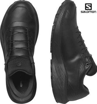 Кросівки Salomon Sense Ride 5 SR Leather - Black розмір UK7 03192-UK7 фото
