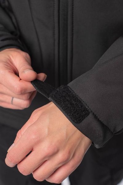 Куртка жіноча Soft Shell Black Military Чорна на флісовій підкладці розмір XS 04097-XS фото