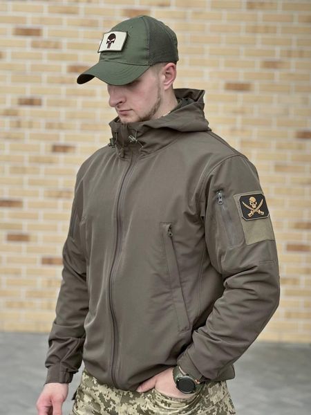 Куртка Софтшел олива літо MILITARY розмір S 00480-S фото