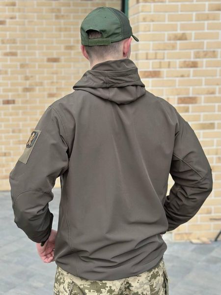 Куртка Софтшел олива літо MILITARY розмір S 00480-S фото