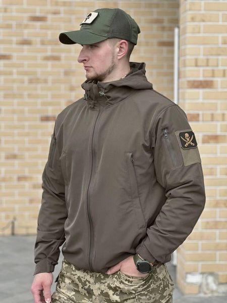 Куртка Софтшел олива літо MILITARY розмір S 00480-S фото