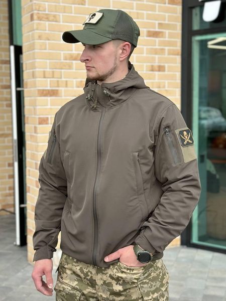 Куртка Софтшел олива літо MILITARY розмір S 00480-S фото