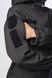 Куртка жіноча Soft Shell Black Military Чорна на флісовій підкладці розмір XS 04097-XS фото 3