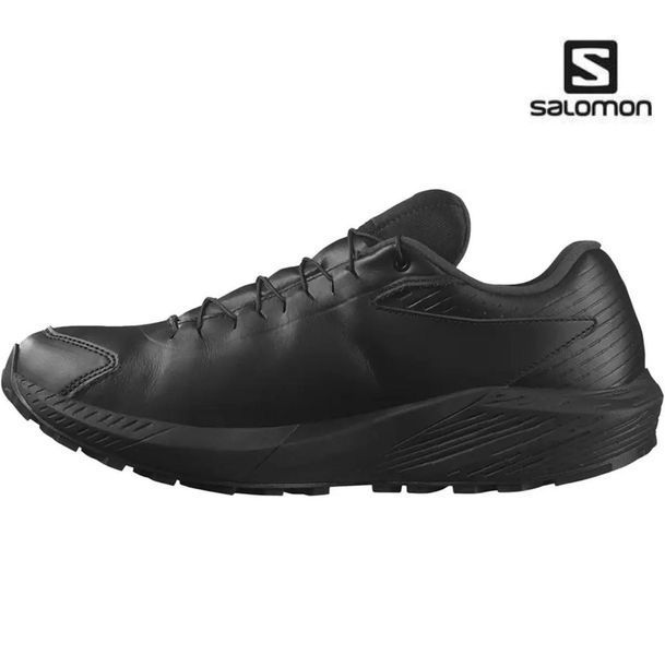 Кроссовки Salomon Sense Ride 5 SR Leather - Black размер UK7 03192-UK7 фото