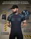Тактична футболка (Compression Fit) синя ТР6914 розмір S 95592 фото 1