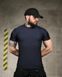 Тактична футболка (Compression Fit) синя ТР6914 розмір S 95592 фото 2
