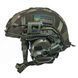 Шолом тактичний олива Fast TEAM WENDY Helmet NIJ IIIA + Навушники Earmor M31 MOD3 з чебурашкою +&nbsp;ліхтарик + кавер розмір S Fast13 фото 2