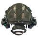 Шолом тактичний олива Fast TEAM WENDY Helmet NIJ IIIA + Навушники Earmor M31 MOD3 з чебурашкою +&nbsp;ліхтарик + кавер розмір S Fast13 фото 7