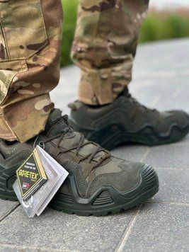 Тактические Кроссовки масло LOWA Gore-Tex Green размер 40 00410-40 фото