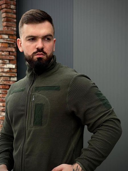 Военная Кофта Олива Army Combat Olive микрофлис кубик размер S 01651-S фото