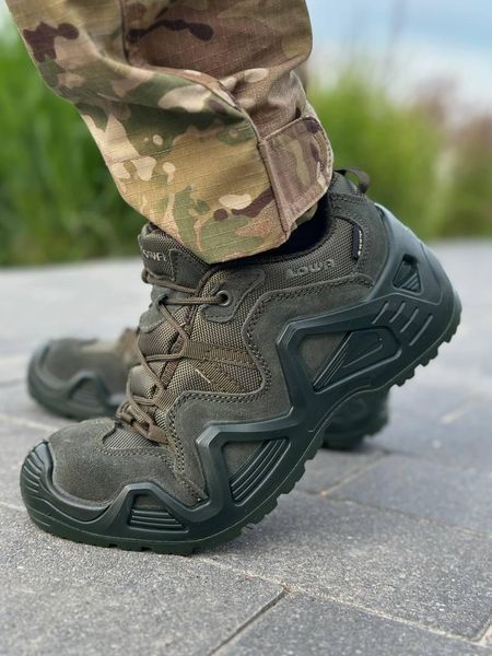 Тактические Кроссовки масло LOWA Gore-Tex Green размер 40 00410-40 фото