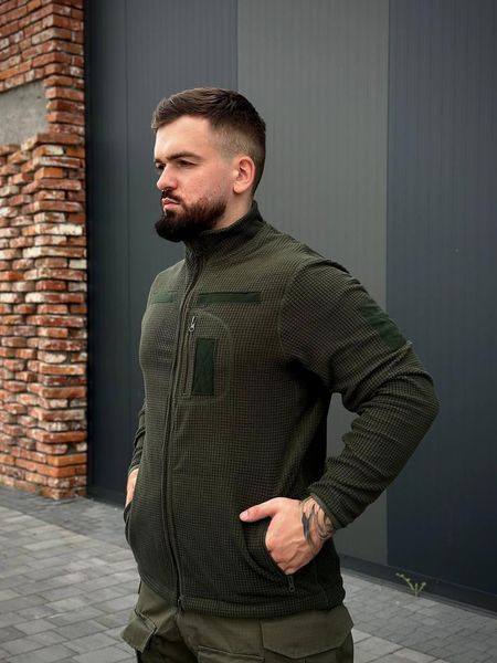 Военная Кофта Олива Army Combat Olive микрофлис кубик размер S 01651-S фото