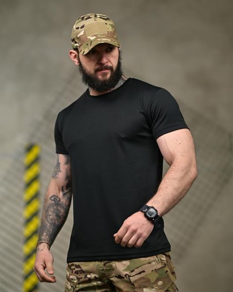 Тактична футболка SELION Girl black ТР6931 розмір M 95608 фото