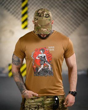 Тактична футболка Born of war coyot ВТ4723 розмір S 96188 фото