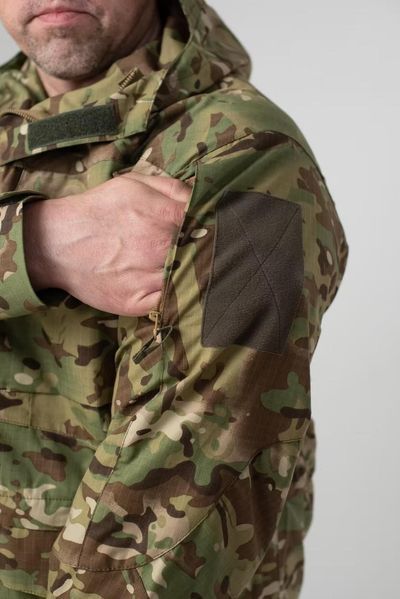 Парка демісезонна мультикам ріп-стоп Military, батальна розмір XXXL 905075 фото