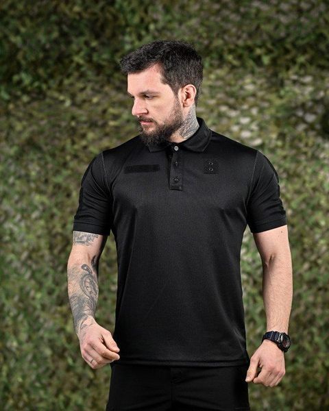 Тактична футболка polo PATRIOT black ВР6347 розмір XS 14285 фото