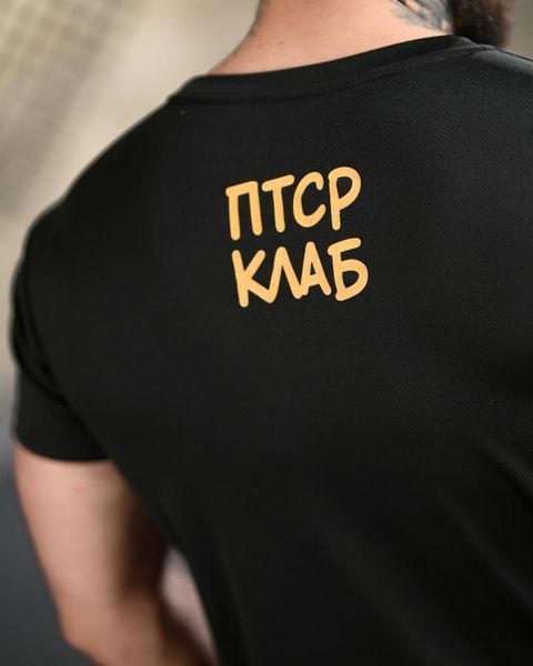 Тактична футболка BORN OF WAR ПТСР клаб black ВТ4726 розмір S 96191 фото