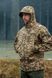 Военная куртка на флисе Soft Shell Military хищник размер S 02607-S фото 6