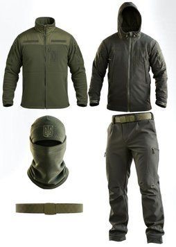 Тактичний костюм Softshell 5в1 LUNAR олива ТР6408 розмір S 94606 фото