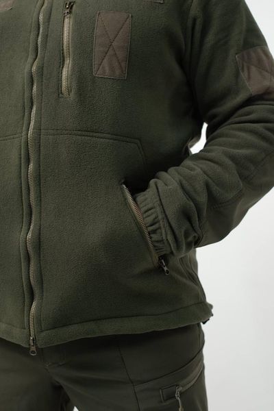 Флісова Кофта МІКРОФЛІС олива Military розмір 46 02595-46 фото