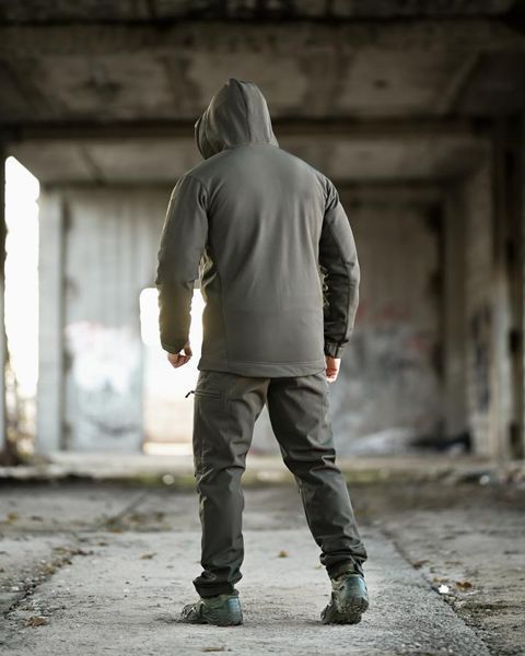 Тактичний костюм Softshell 5в1 LUNAR олива ТР6408 розмір S 94606 фото