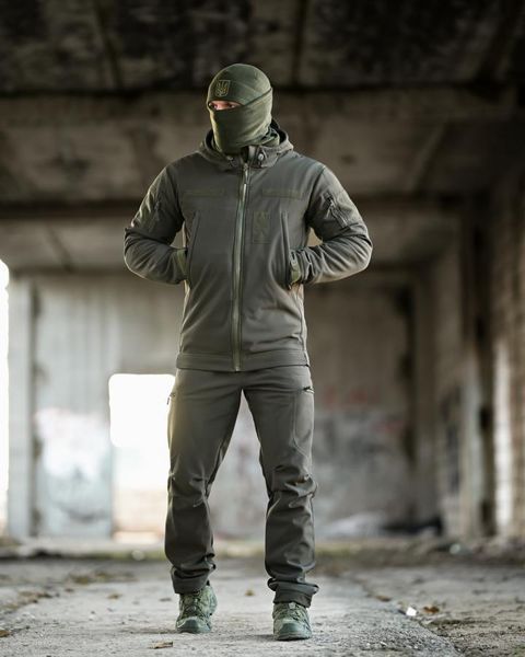 Тактичний костюм Softshell 5в1 LUNAR олива ТР6408 розмір S 94606 фото