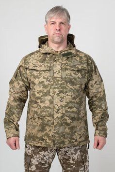 Парка демисезонная пиксель ЗСУ рип-стоп Military, батальная размер XXXL 905080 фото