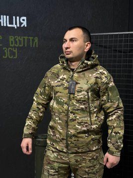 Куртка Tactical Софтшел мультикам размер S 02388-S фото