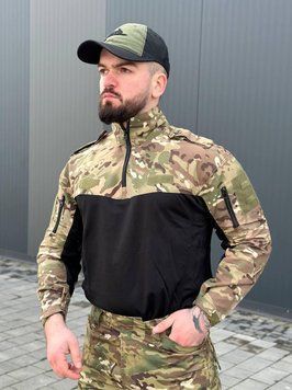 Убакс Військовий Мультикам з Чорним Han Wild MTP/Black розмір S 00691-S фото