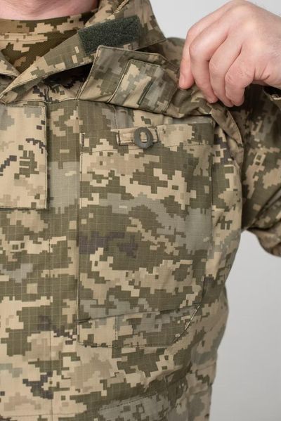 Парка демісезонна піксель ЗСУ ріп-стоп Military, батальна розмір XXXL 905080 фото