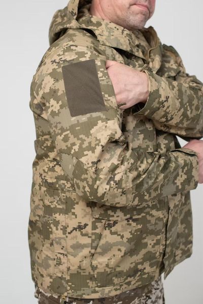 Парка демісезонна піксель ЗСУ ріп-стоп Military, батальна розмір XXXL 905080 фото