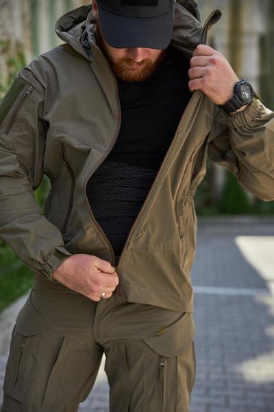 Куртка штормова Tactical KS-Pro Crocodile (олива) размер 46 478803 фото