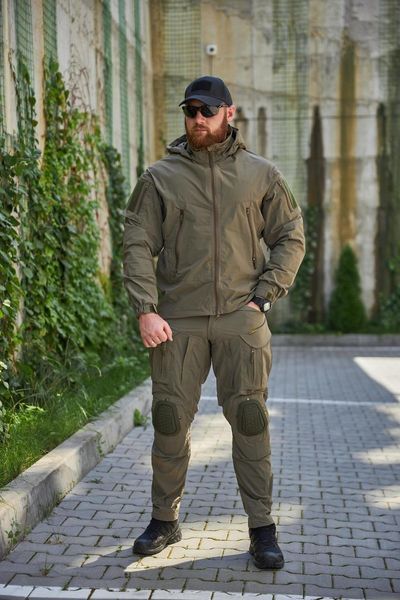 Куртка штормова Tactical KS-Pro Crocodile (олива) размер 46 478803 фото