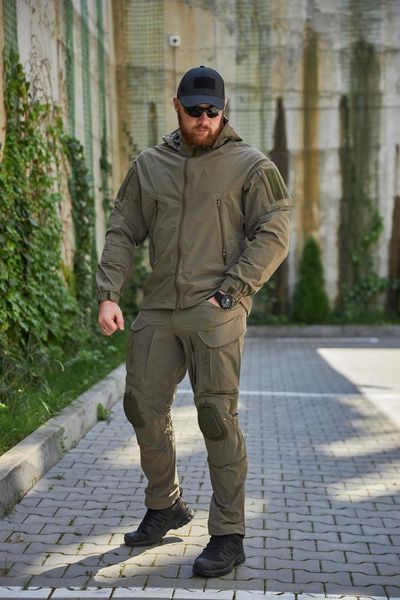 Куртка штормова Tactical KS-Pro Crocodile (олива) размер 46 478803 фото