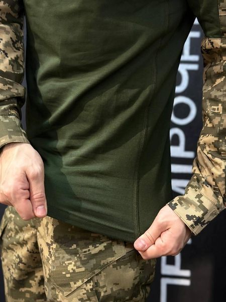 Тактичний Військовий Убакс Олива /Піксель 4.5.0 Покращений Under Body Armor Combat Shirt розмір 46 03101-46 фото