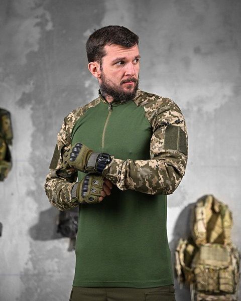 Тактична сорочка убакс піксель,бойова сорочка піксель,убакс піксель зсу,убакс піксель розмір M 85777 фото