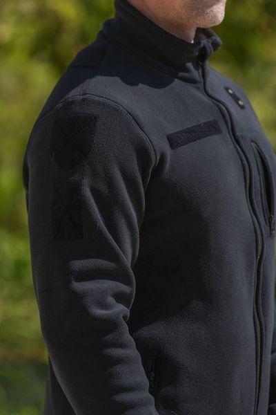 Кофта чорна Polartec 340 RMilitary+ розмір S 02209-S фото