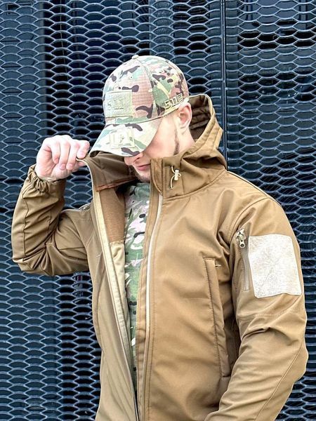 Куртка Софтшел койот Military размер S 00646-S фото