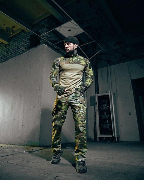 Тактичний літній костюм мультикам, костюм мультикам, убакс штани мультикам, форма літня мультикам, форма мультикам зсу розмір S 92637 фото