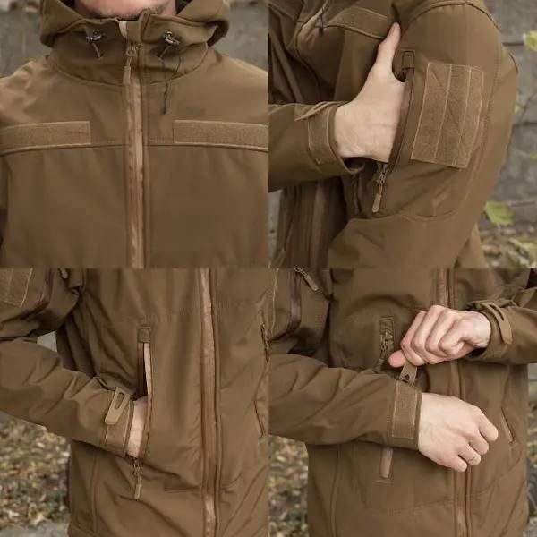 Куртка Soft Shell койот Софтшелл Демисезон размер S 01743-S фото