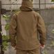 Куртка Soft Shell койот Софтшелл Демисезон размер S 01743-S фото 2