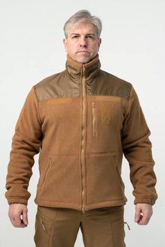 Флисовая Кофта МИКРОФЛИС койот Military размер 46 02592-46 фото