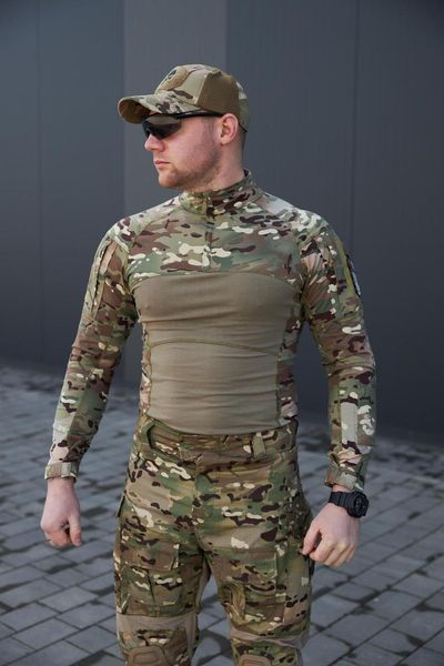 Бойова сорочка Tactical Group з довгим рукавом Multicam розмір S Y-19088 фото