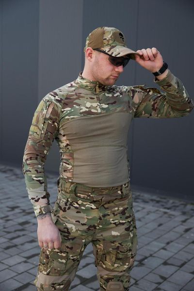 Бойова сорочка Tactical Group з довгим рукавом Multicam розмір S Y-19088 фото