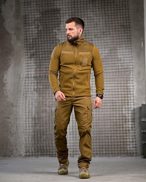 Тактичний костюм койот,костюм койот фліска штани,костюм койот осінній,військовий костюм койот розмір S 93583 фото