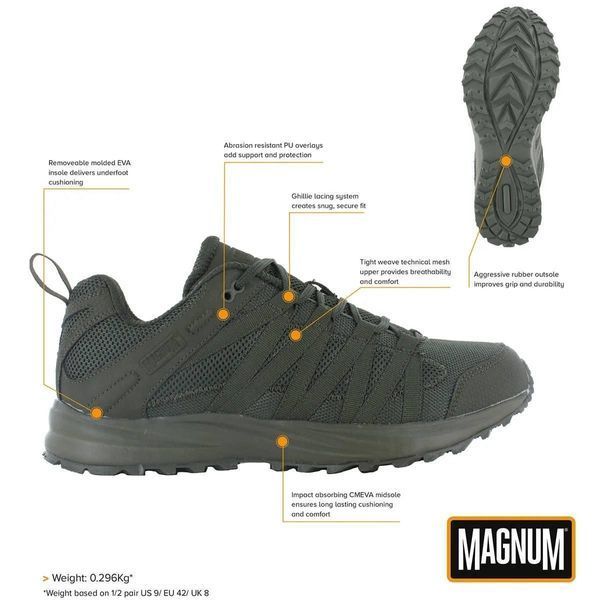 Кросівки тактичні Magnum Storm Trail Lite Olive Original розмір 39 01636-39 фото