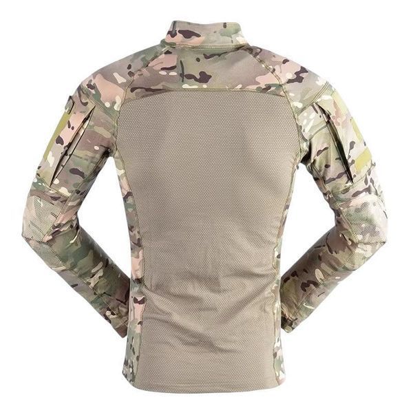 Бойова сорочка Tactical Group з довгим рукавом Multicam розмір S Y-19088 фото