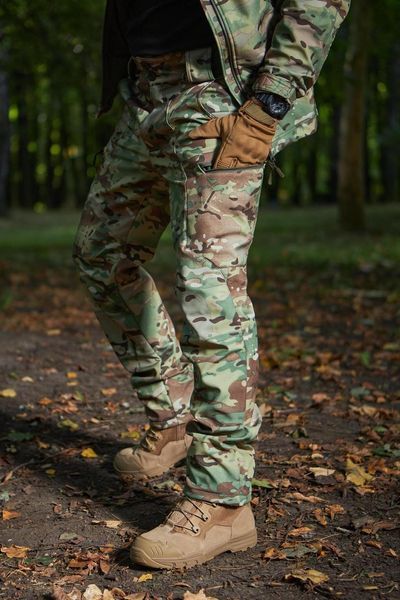 Штани Soft Shell Military мультикам розмір S M-41 фото